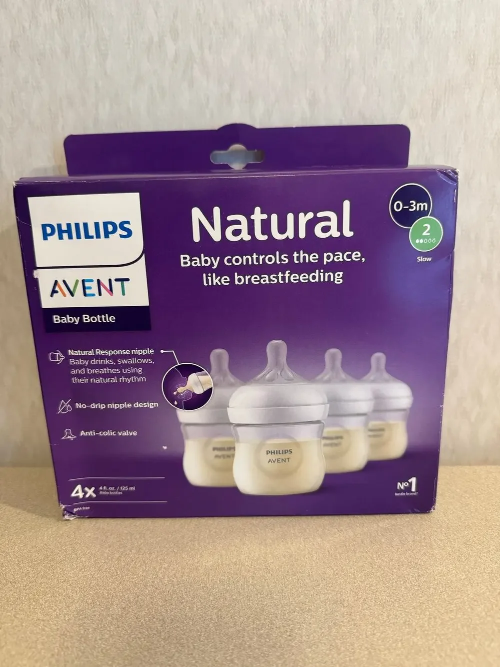 Philips Avent Natural Baby Bottle Essentials Gift Set Brand Open Box Unused